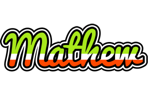 Mathew superfun logo