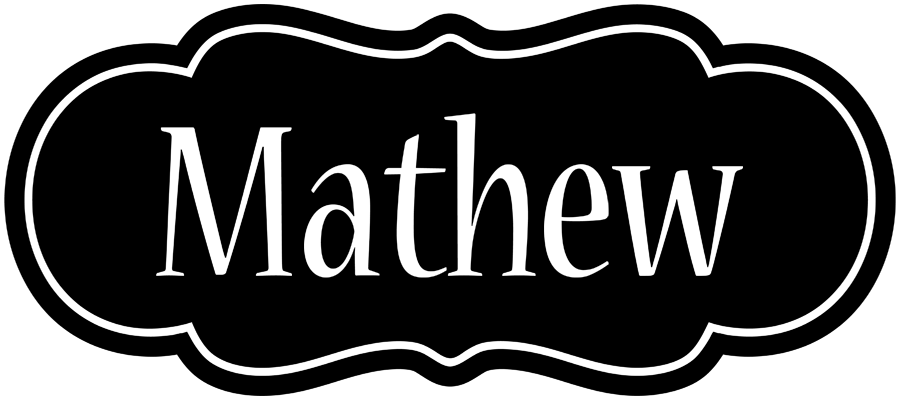 Mathew welcome logo