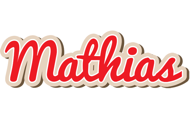 Mathias chocolate logo