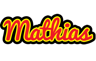 Mathias fireman logo