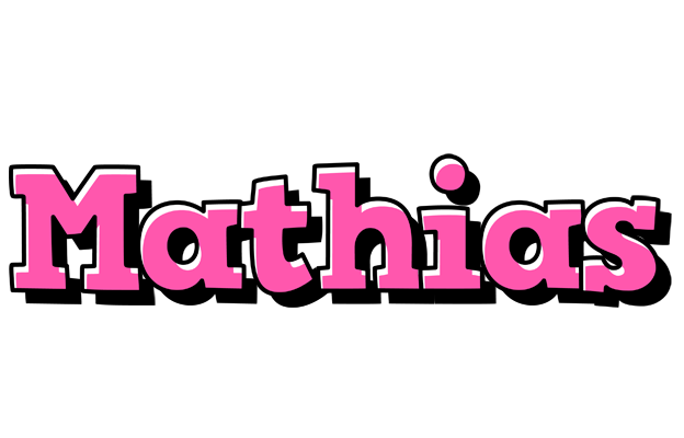 Mathias girlish logo