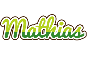 Mathias golfing logo