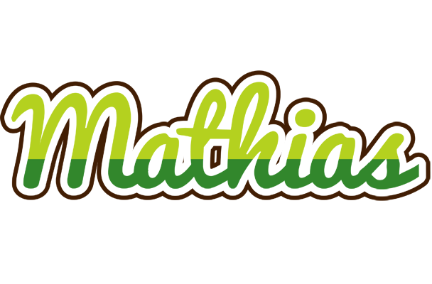 Mathias golfing logo