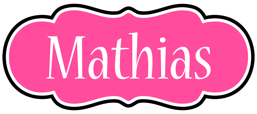 Mathias invitation logo