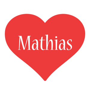 Mathias love logo