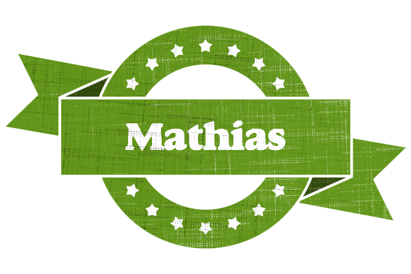 Mathias natural logo