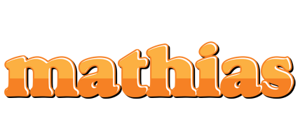 Mathias orange logo