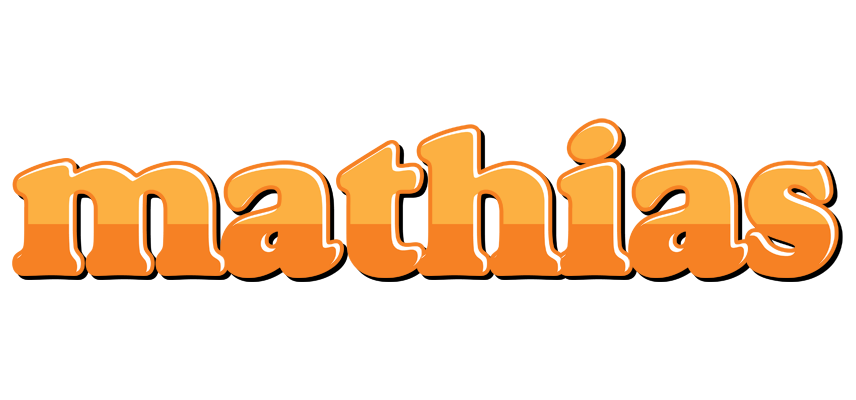 Mathias orange logo