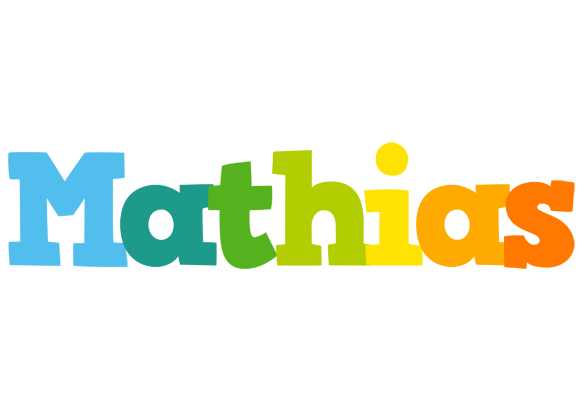 Mathias rainbows logo