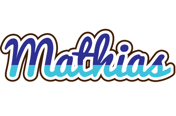 Mathias raining logo