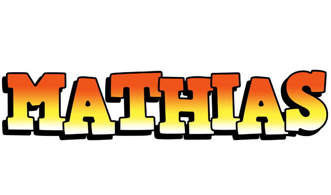 Mathias sunset logo