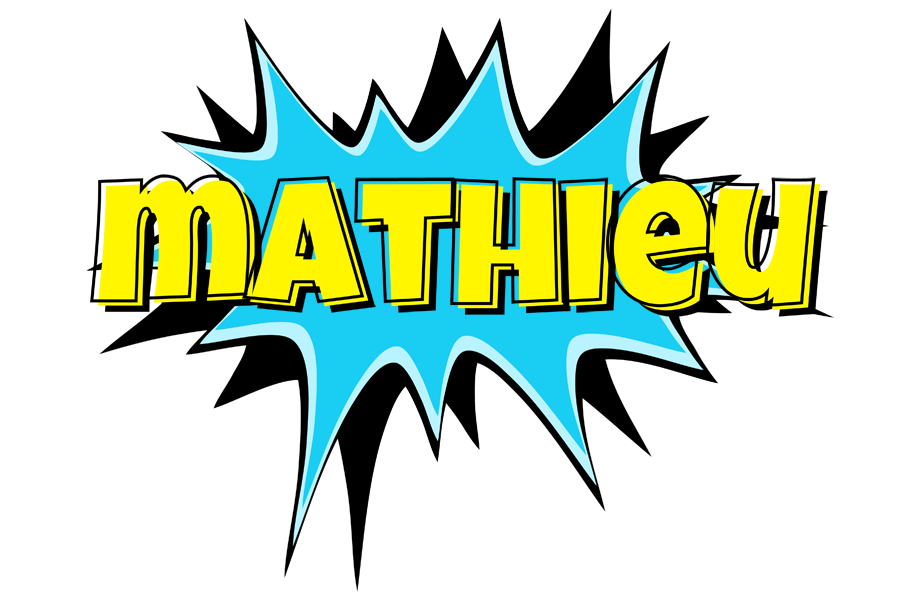 Mathieu amazing logo