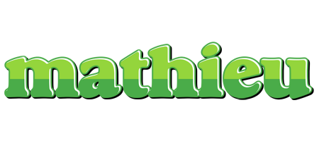 Mathieu apple logo