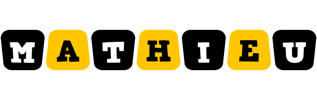 Mathieu boots logo