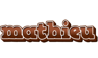 Mathieu brownie logo