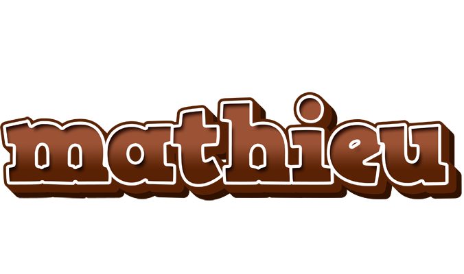 Mathieu brownie logo