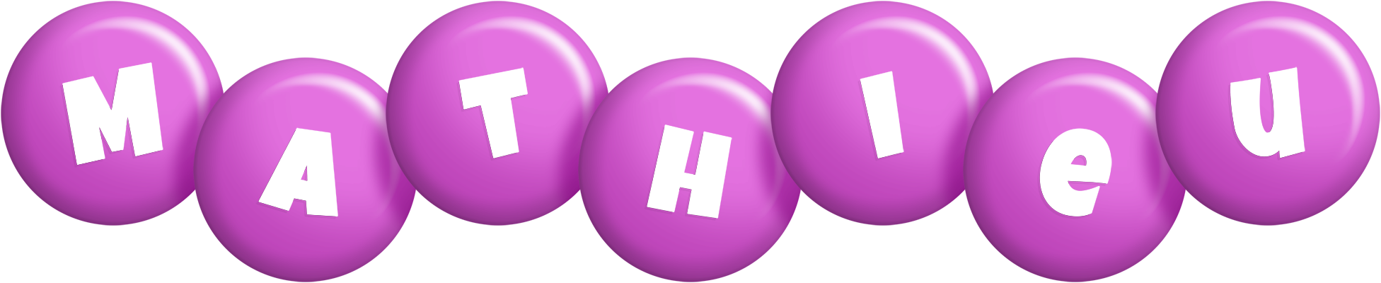 Mathieu candy-purple logo