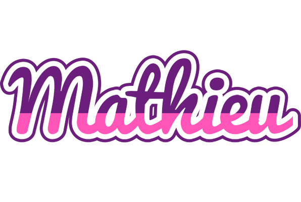 Mathieu cheerful logo