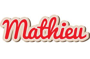 Mathieu chocolate logo