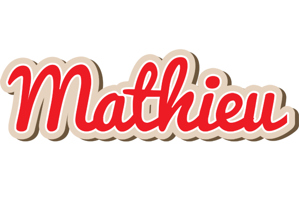 Mathieu chocolate logo