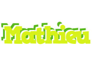 Mathieu citrus logo