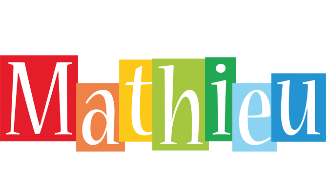 Mathieu colors logo