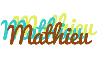 Mathieu cupcake logo