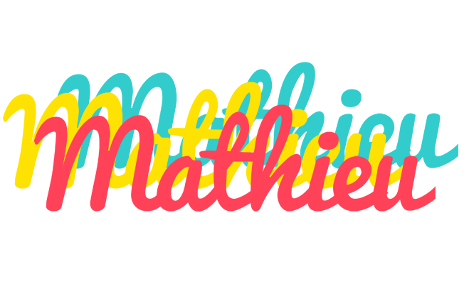 Mathieu disco logo