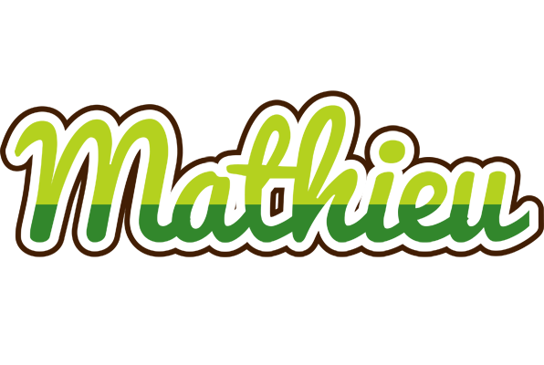 Mathieu golfing logo