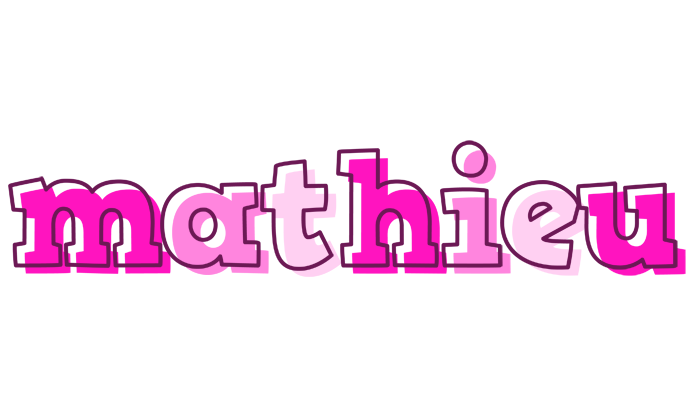 Mathieu hello logo