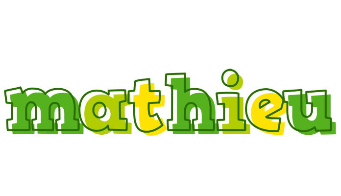 Mathieu juice logo