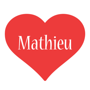 Mathieu love logo