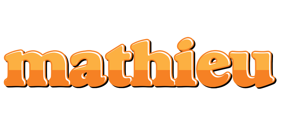 Mathieu orange logo