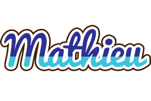 Mathieu raining logo