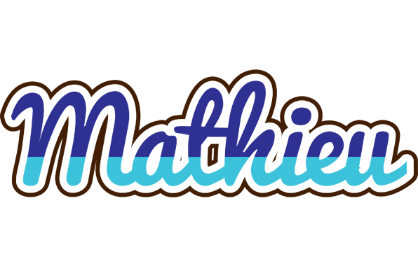 Mathieu raining logo