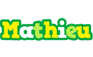 Mathieu soccer logo