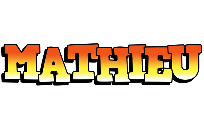 Mathieu sunset logo