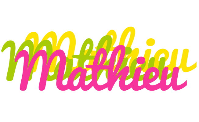 Mathieu sweets logo