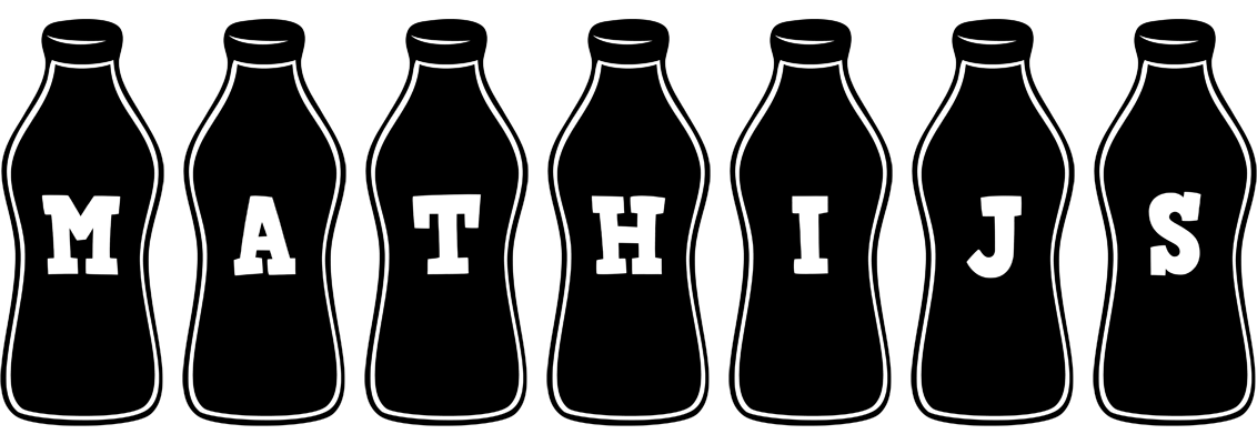 Mathijs bottle logo