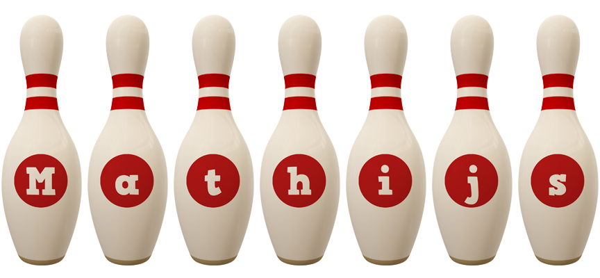Mathijs bowling-pin logo