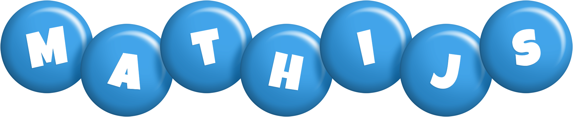 Mathijs candy-blue logo