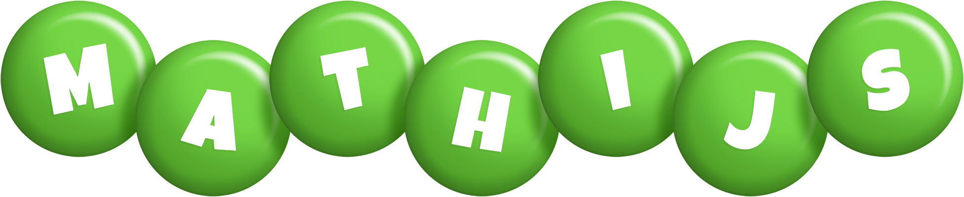 Mathijs candy-green logo