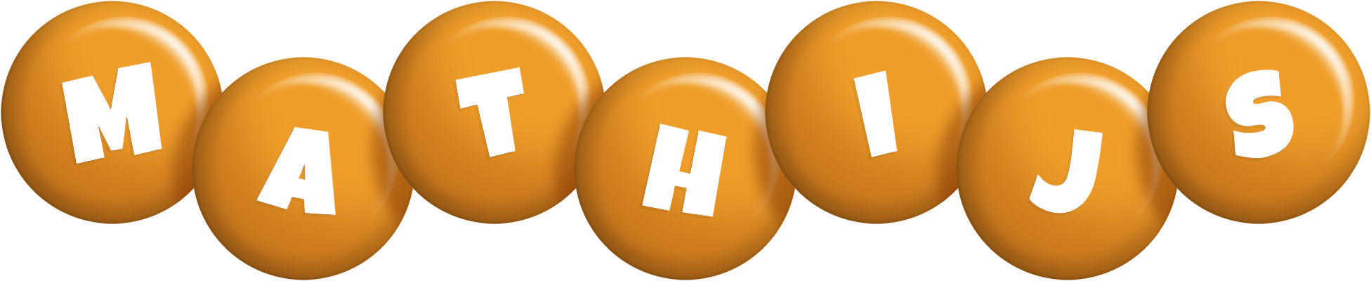 Mathijs candy-orange logo