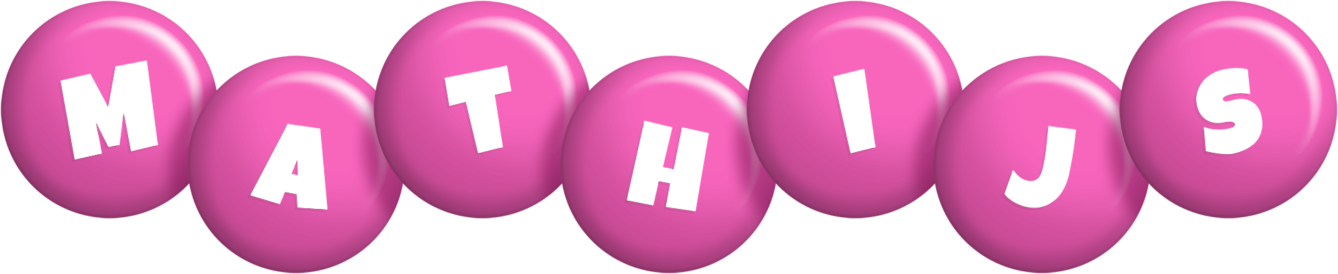 Mathijs candy-pink logo