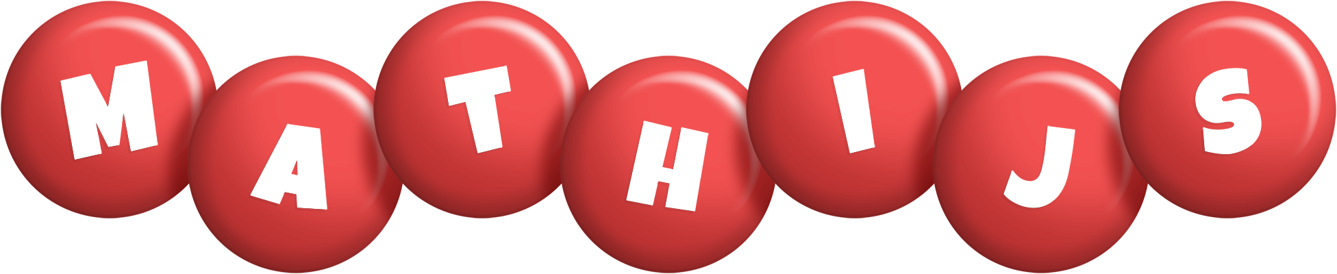 Mathijs candy-red logo