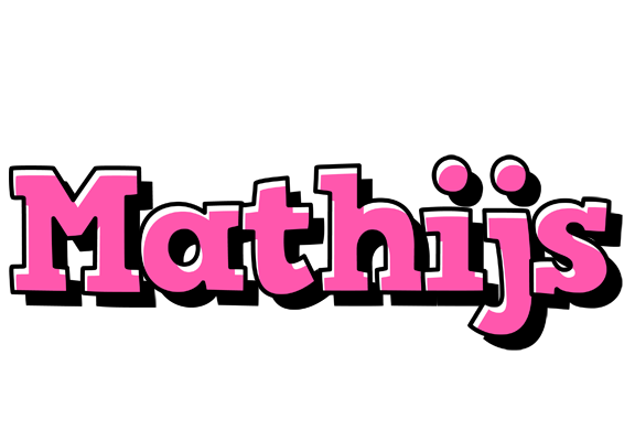 Mathijs girlish logo