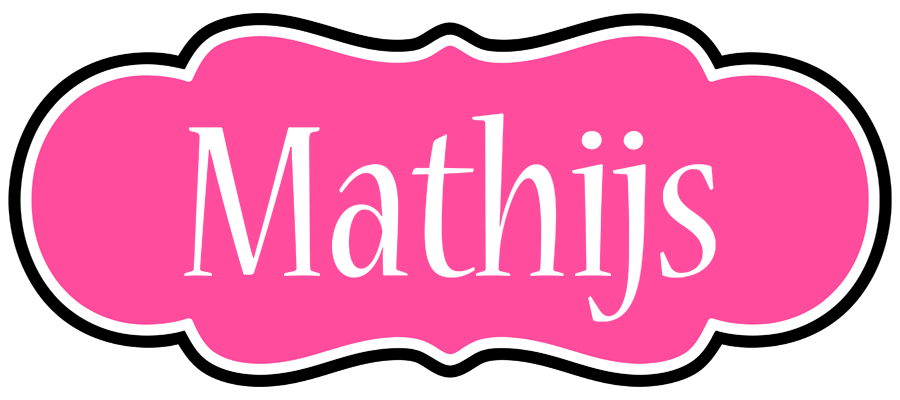 Mathijs invitation logo