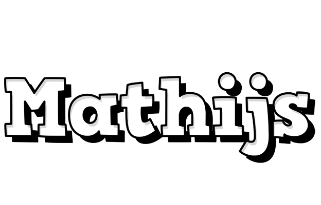 Mathijs snowing logo