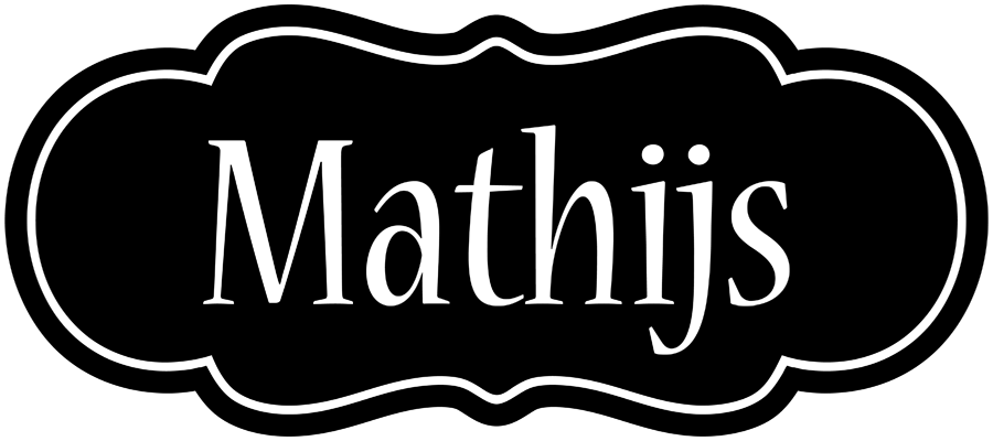 Mathijs welcome logo