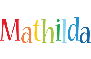 Mathilda birthday logo